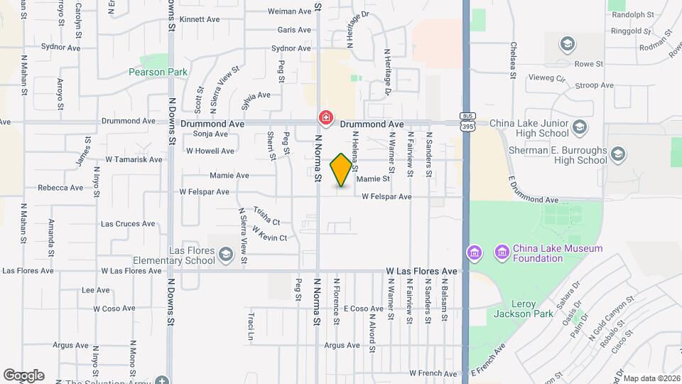 704 N Florence St, Unit C Map and Location Details