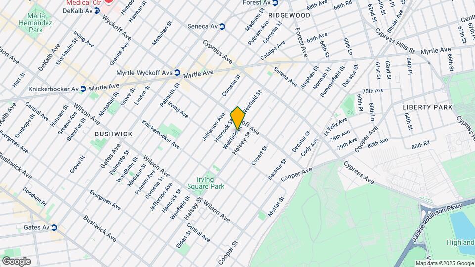 378 Weirfield St Map and Location Details