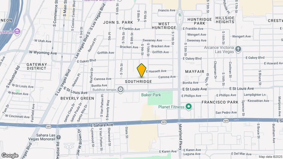 908 Canosa Ave Mapa y Detalles de la Ubicación