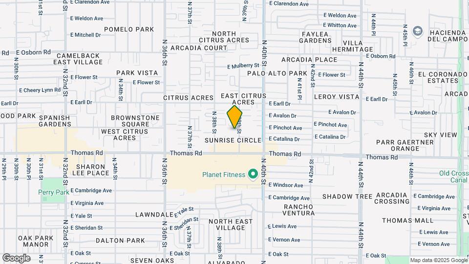 2946 N 39th St Mapa y Detalles de la Ubicación
