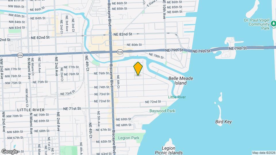 763 NE 75th St Mapa y Detalles de la Ubicación