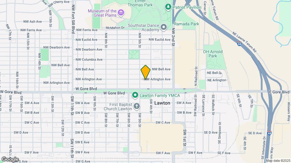 410 NW Arlington Ave Map and Location Details