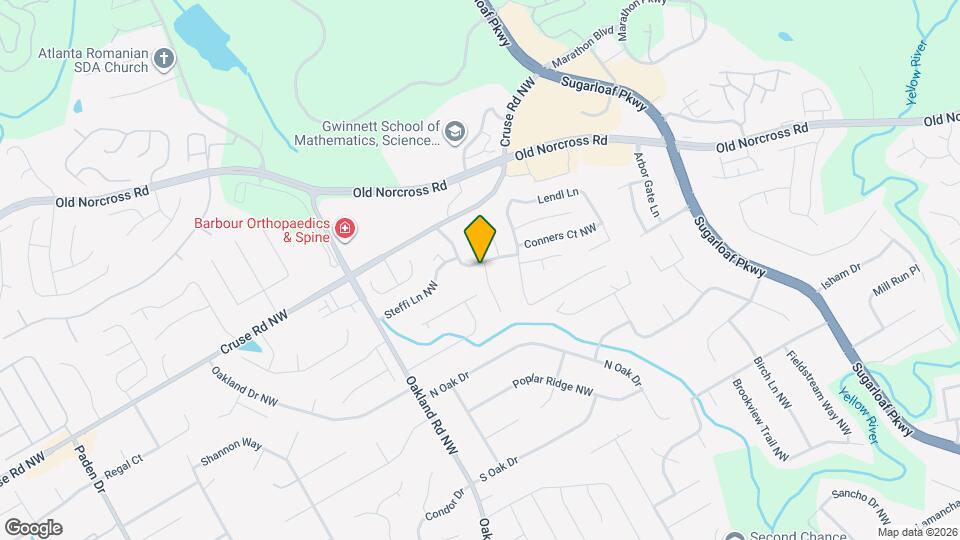 1980 Champions Pkwy NW Map and Location Details