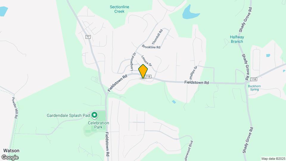 1376 Woodridge Pl Map and Location Details