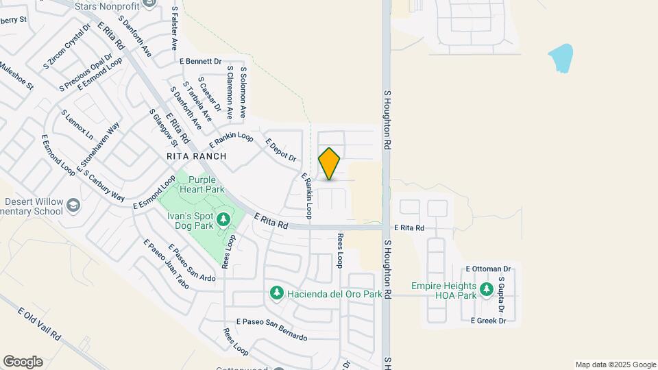 10139 E Sunset Meadow Pl Map and Location Details