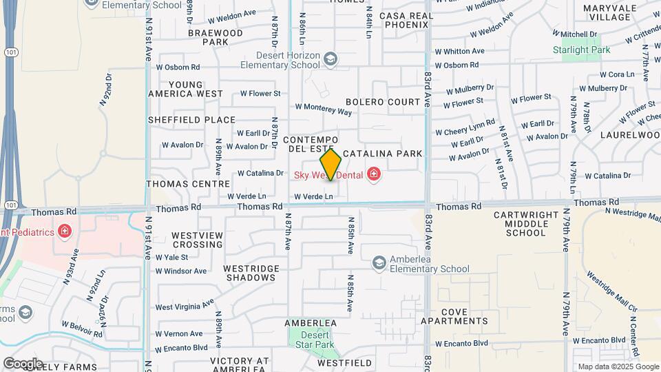 2925 N 86th Dr Mapa y Detalles de la Ubicación