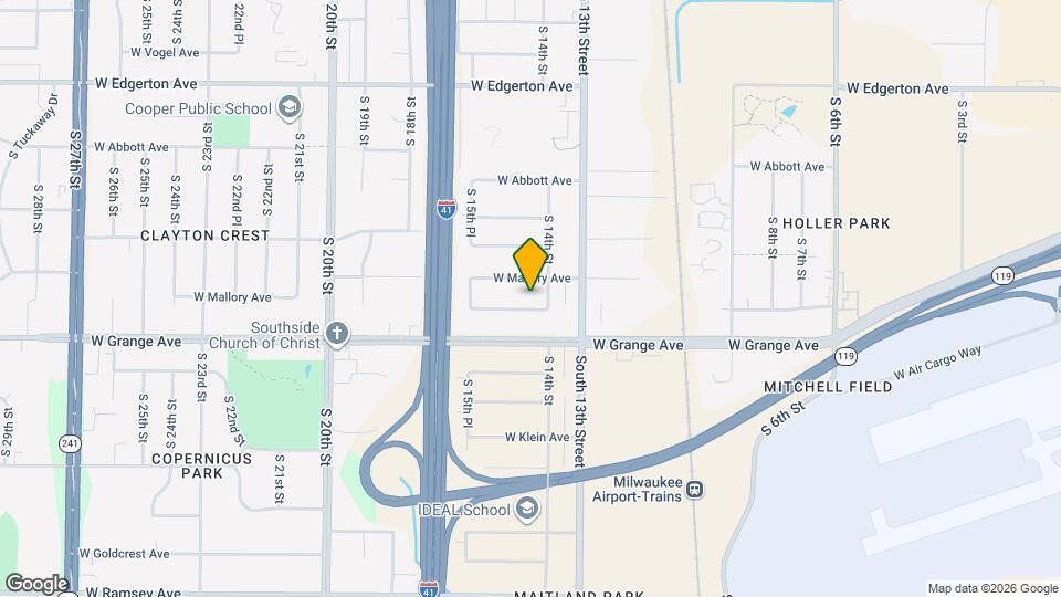 1422 W Maplewood Ct Map and Location Details