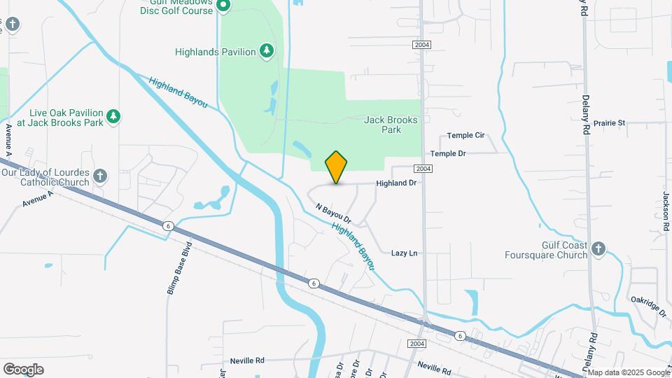 205 Highland Dr Map and Location Details