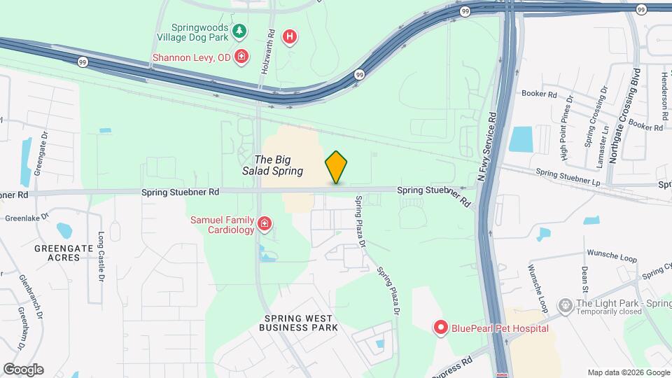 1972 Spring Stuebner Rd Mapa y Detalles de la Ubicación