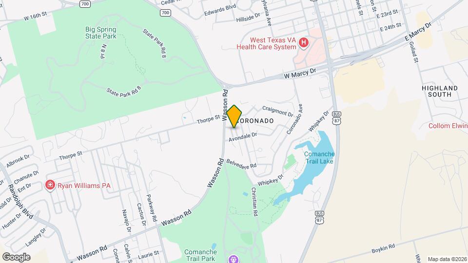 Quail Run Apartments Map and Location Details