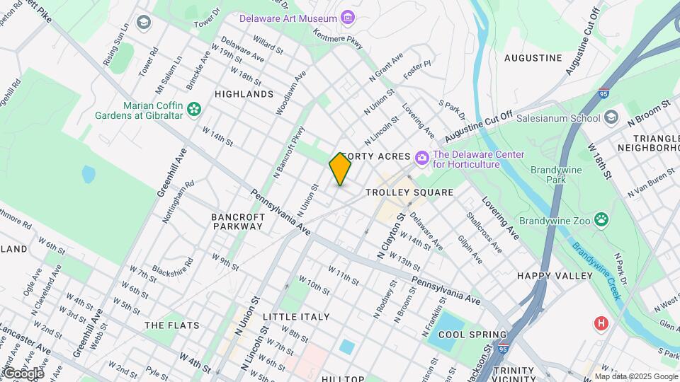 1424 N Lincoln St Mapa y Detalles de la Ubicación