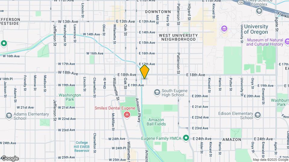 1850 High St, Unit C Map and Location Details