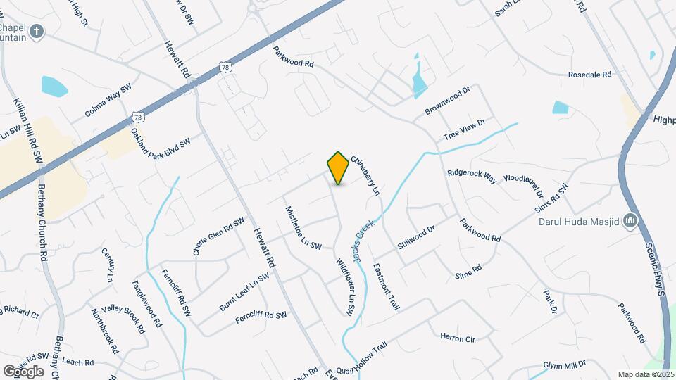 3045 Wildflower Ln SW Map and Location Details