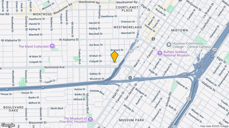 510 Richmond Ave-Unit -2BD Map and Location Details