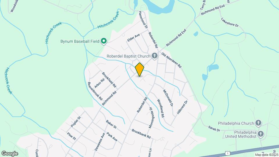 133 Glen Rose Dr Map and Location Details