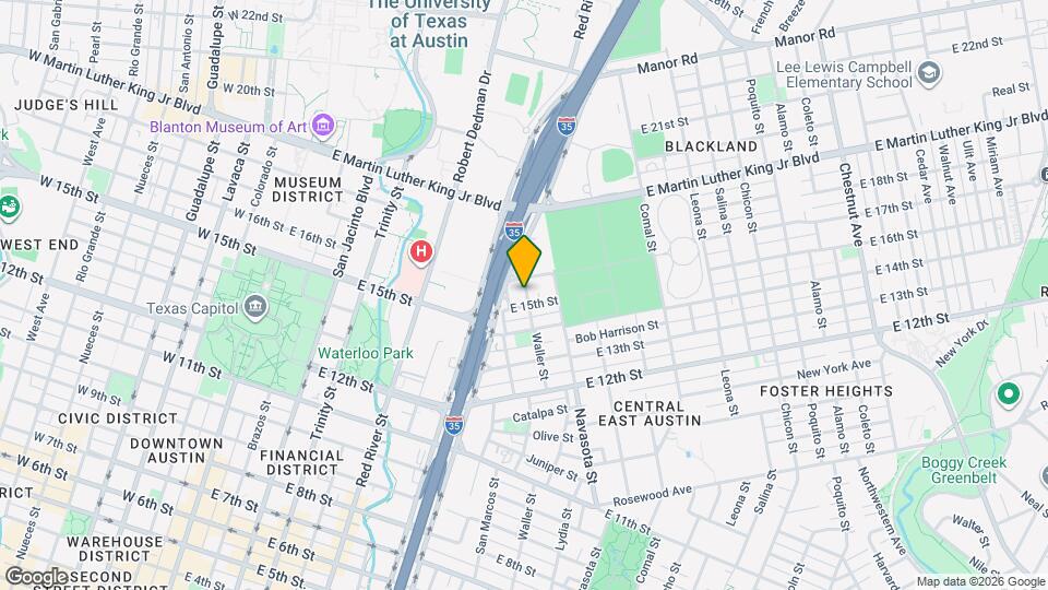 1502 Waller St Mapa y Detalles de la Ubicación