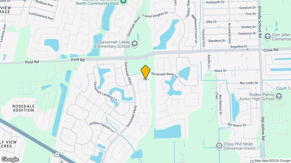 13601 May Pine Ct Map and Location Details