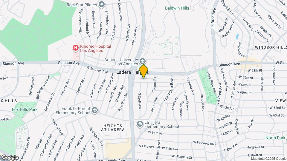 5145 W 58th Pl Map and Location Details