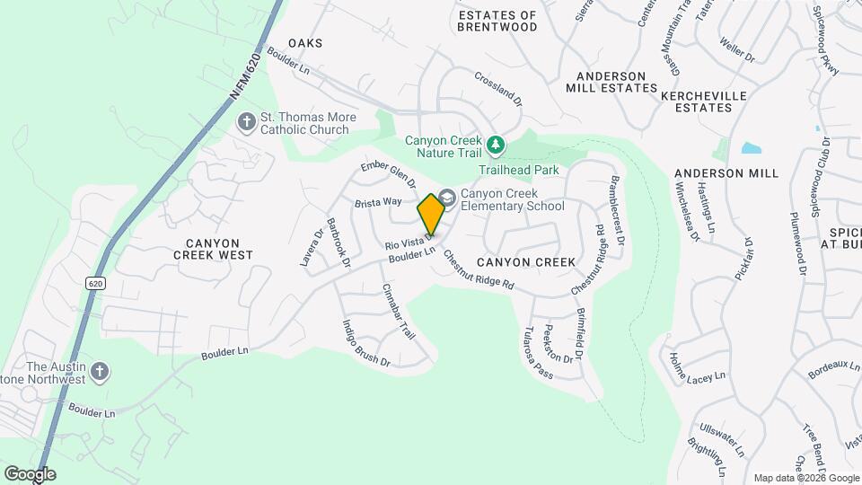 11017 Rio Vista Dr Map and Location Details