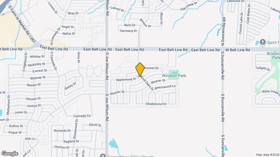 948 Applewood Dr Map and Location Details