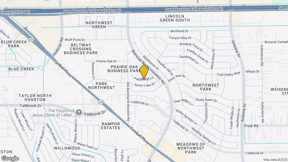 7231 Pebblemill Ln Mapa y Detalles de la Ubicación