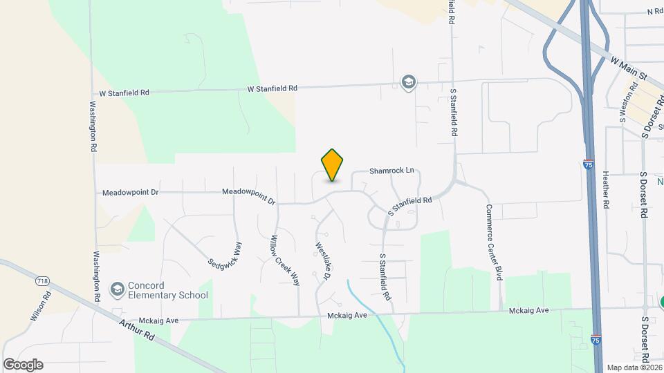 2439 Meadowpoint Dr Map and Location Details