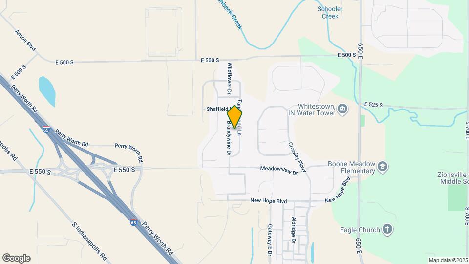 5846 Wintersweet Ln Map and Location Details