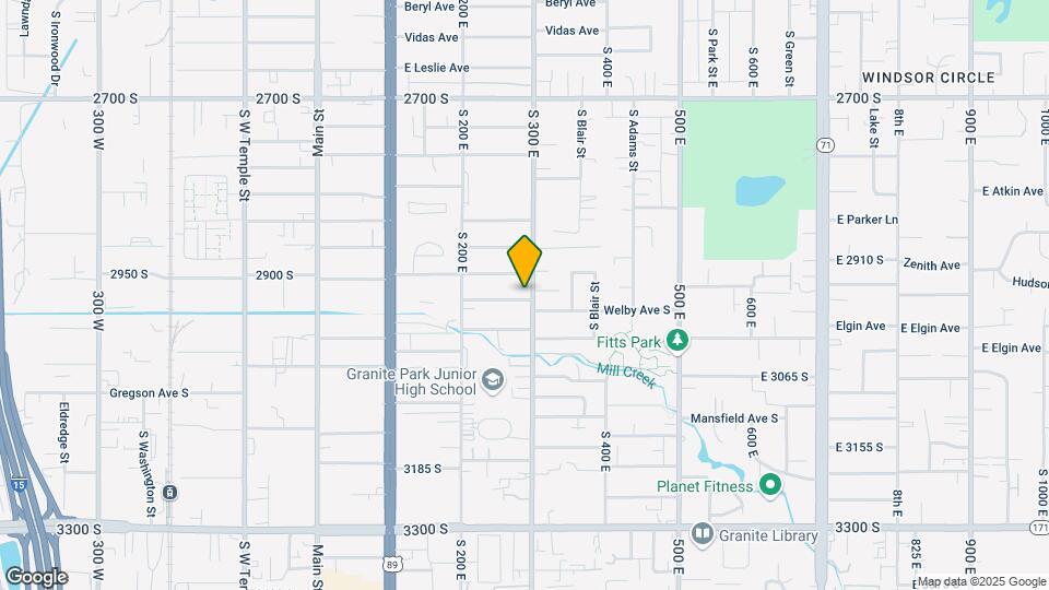 291 E Welby Ave Map and Location Details