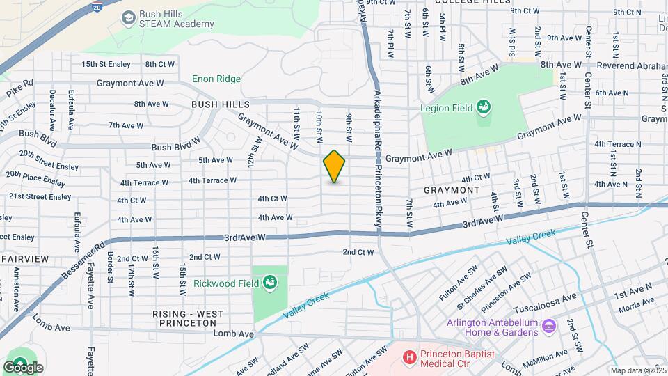 920 4th Ct W Map and Location Details