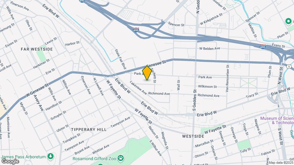 318 Apple St Map and Location Details