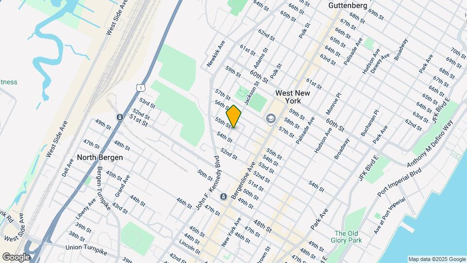 573 55th St Map and Location Details