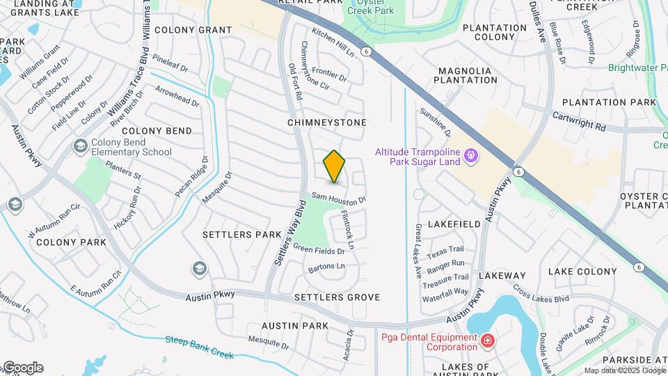 3410 Hillstone Dr Map and Location Details