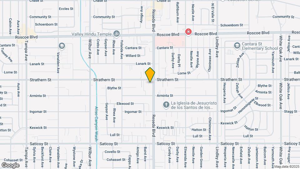 Reseda Village Apartments Mapa y Detalles de la Ubicación