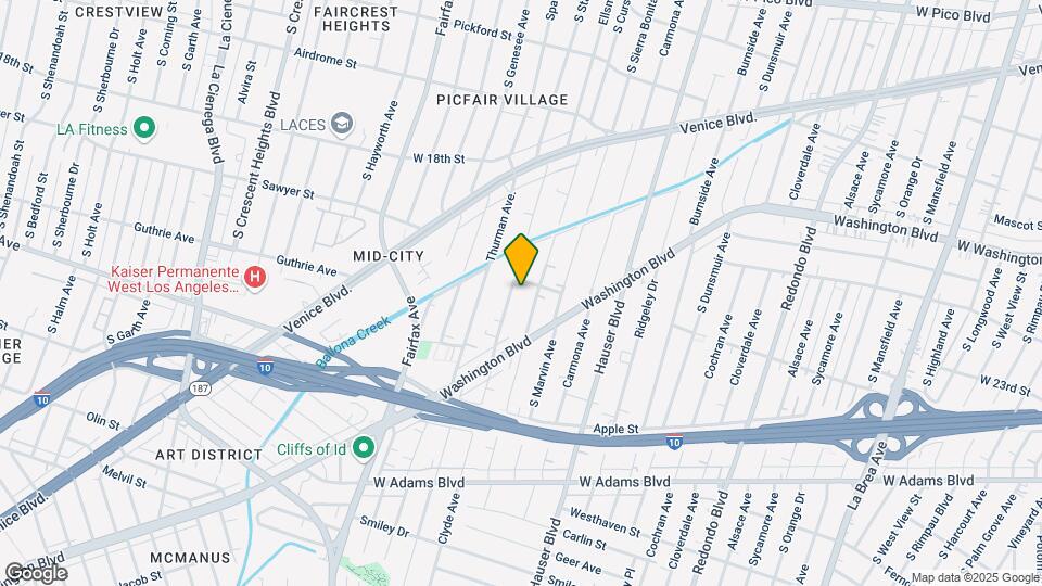 2112 Clyde Ave, Unit #3 Mapa y Detalles de la Ubicación