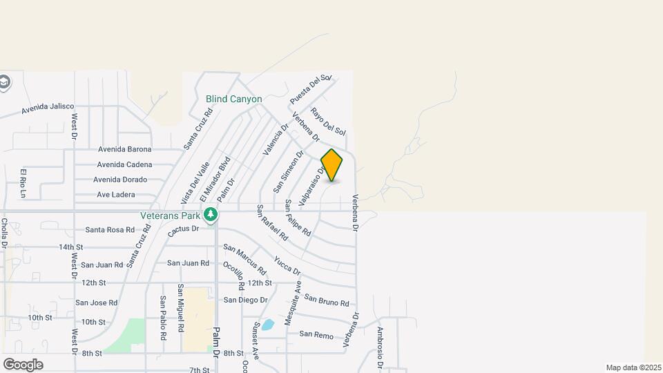 9840 Mesquite Ave Mapa y Detalles de la Ubicación