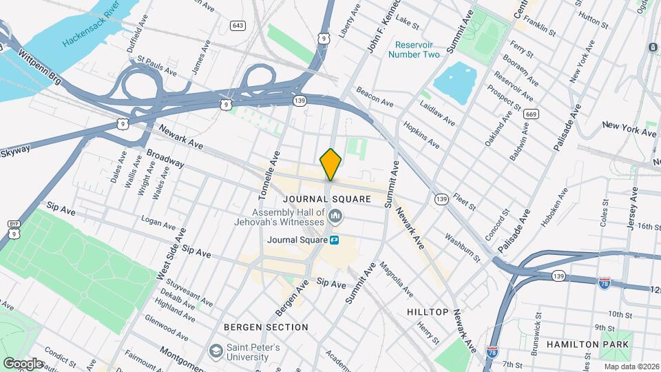 2988 John F. Kennedy Blvd Map and Location Details