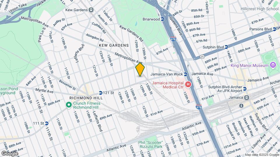 12911 Jamaica Ave Map and Location Details