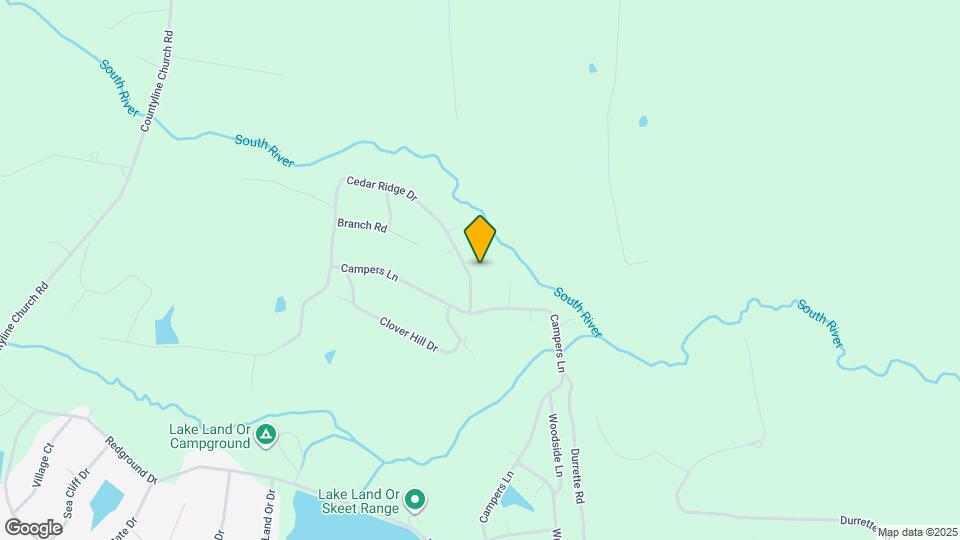 206 Cedar Ridge Dr Map and Location Details