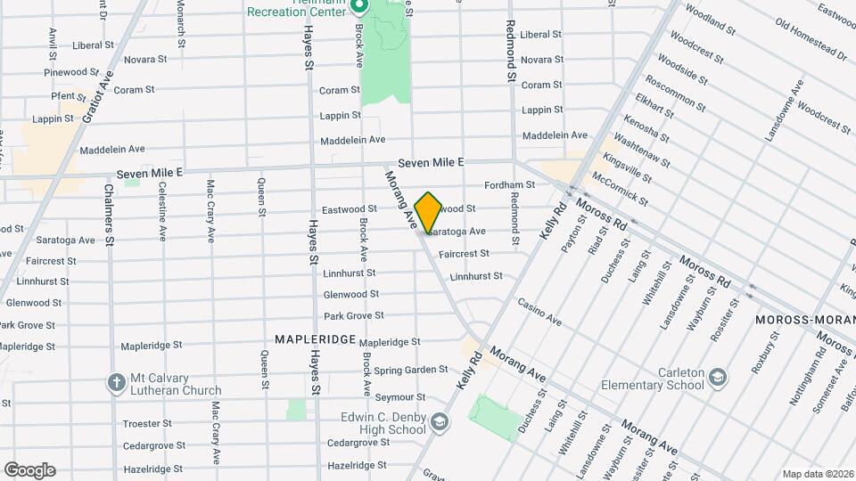 18742 Morang Dr Mapa y Detalles de la Ubicación