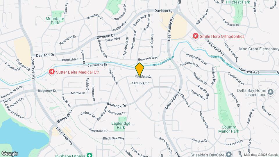 3855 Rockford Dr Mapa y Detalles de la Ubicación