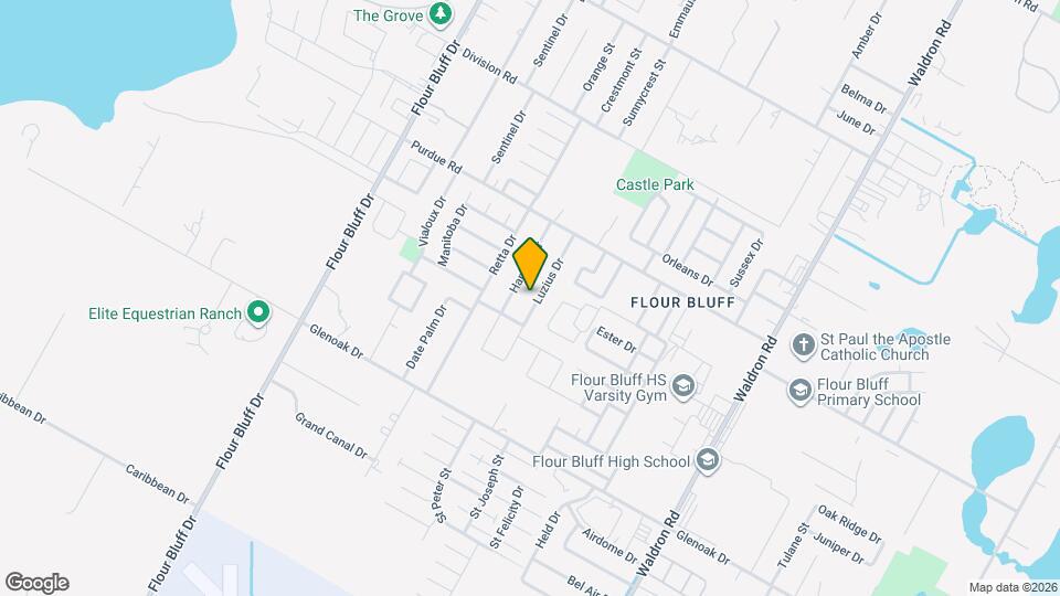 2422 Luzius Dr Mapa y Detalles de la Ubicación