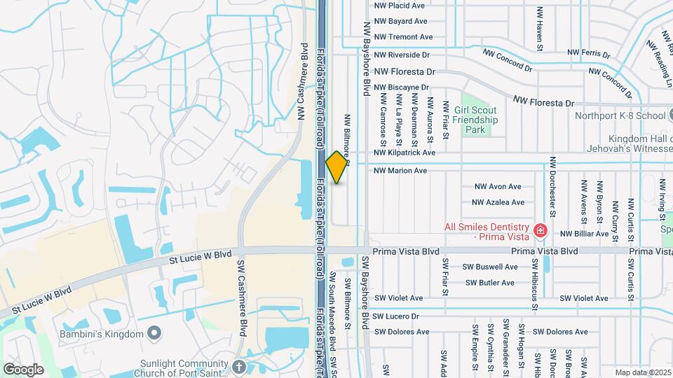 255 NW North Macedo Blvd Map and Location Details