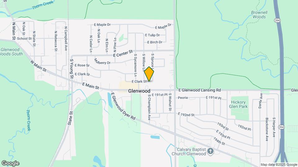 430 E Clark St Mapa y Detalles de la Ubicación