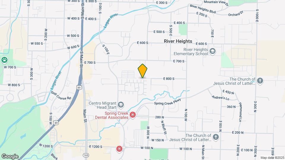 345 Meadow Brook Ln Map and Location Details