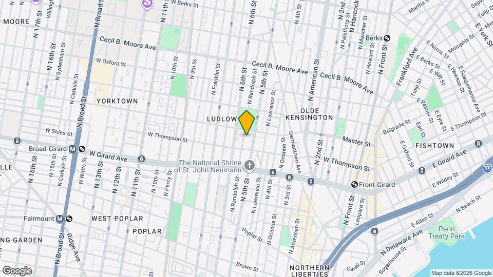 1331 N Randolph St, Unit 9 Map and Location Details