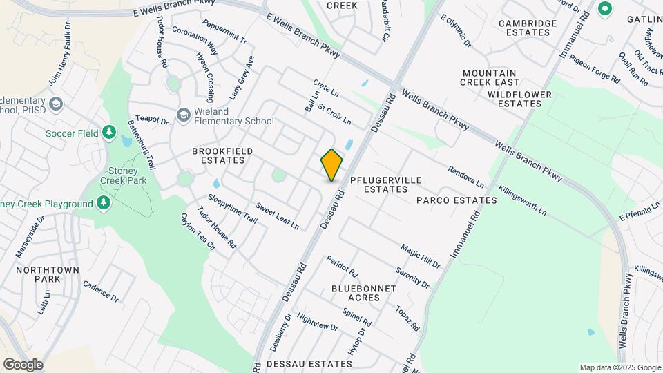 1825 Golden Sunrise Ln Map and Location Details