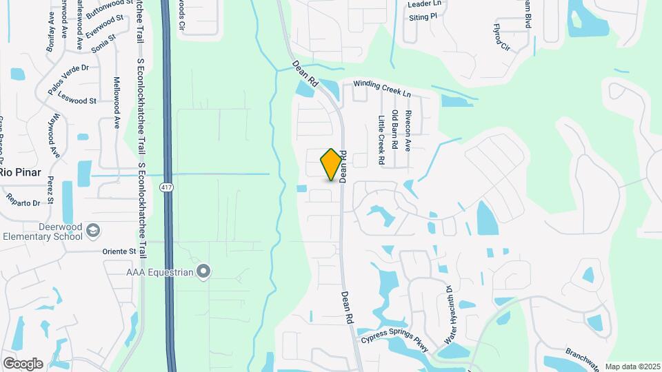 1303 Creekbottom Cir Map and Location Details