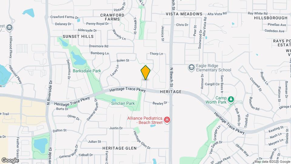 9717 Sinclair St Map and Location Details