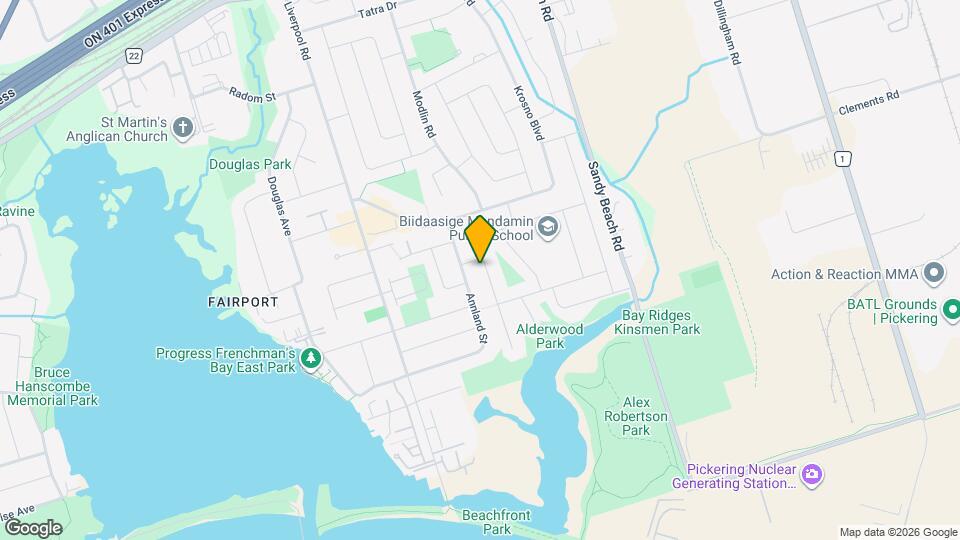 724 Balaton Ave Map and Location Details