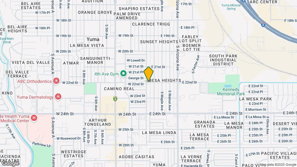 1st Avenue Apartments Map and Location Details